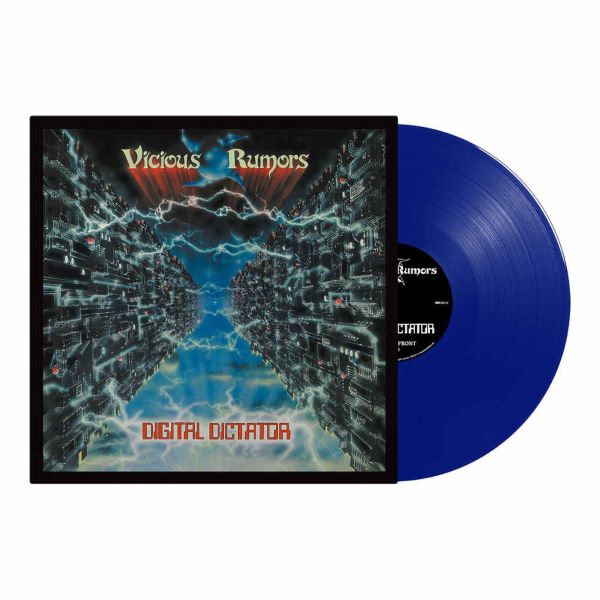 VICIOUS RUMORS - Digital Dictator / Blue Vinyl LP