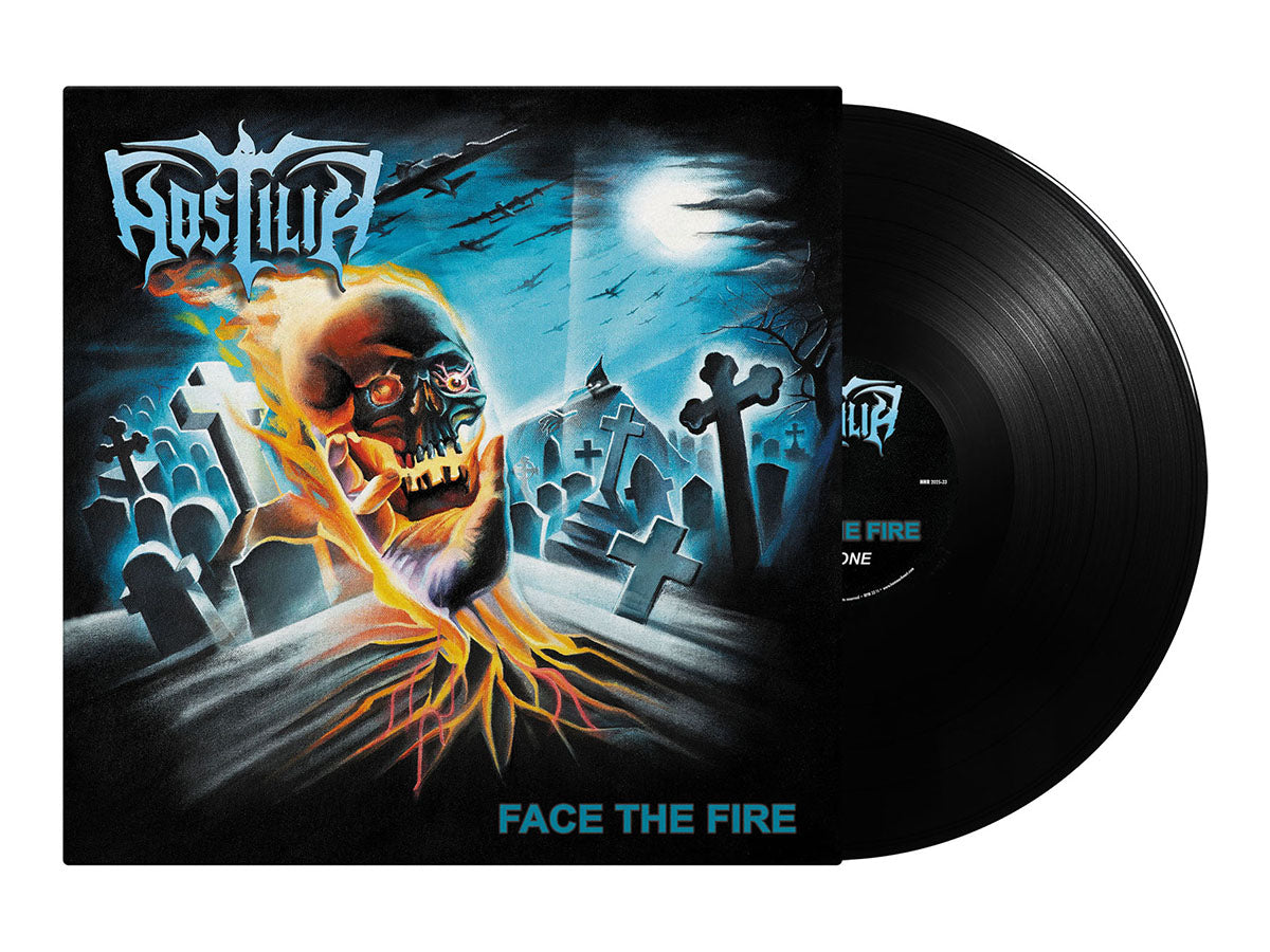 Hostilia - Face the Fire - Black LP