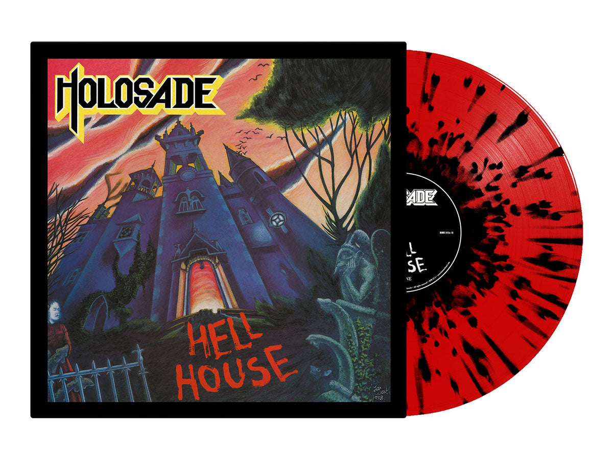 Holosade - Hellhouse / Red/Black Splatter Vinyl LP