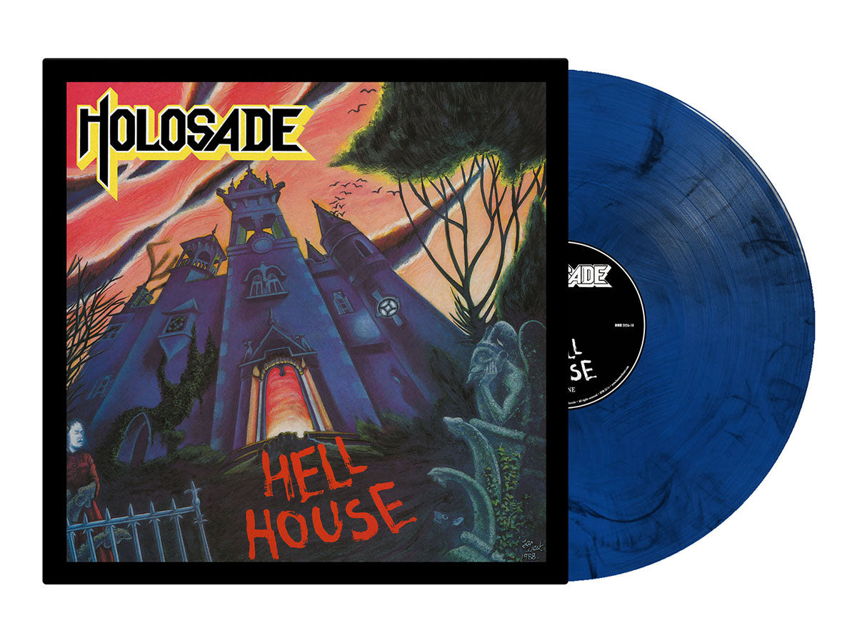 Holosade - Hellhouse / Blue/Black Marble Vinyl LP
