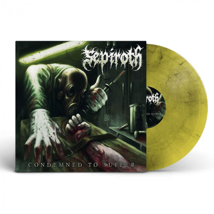SEPIROTH - Condemned To Suffer / Limited Edition Yellow Black Smoke Vinyl LP