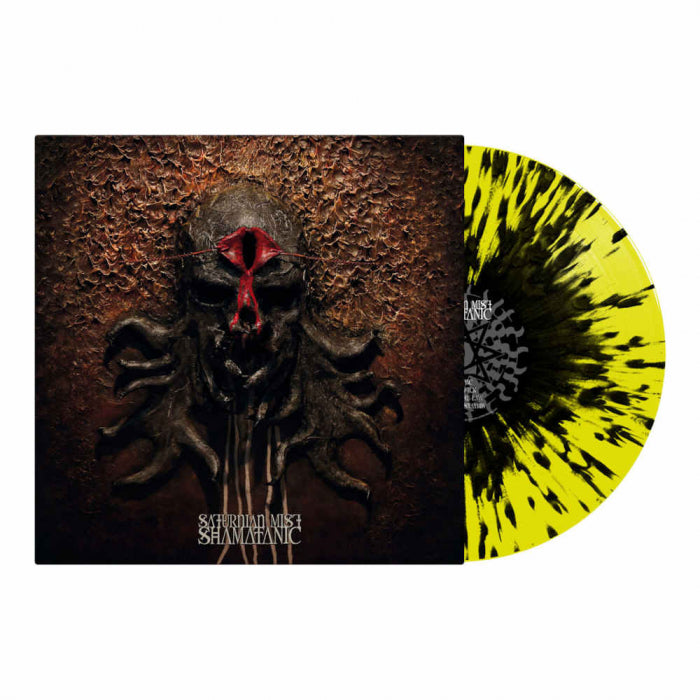 SATURNIAN MIST - Shamatanic / Limited Edition Yellow Black Splatter Vinyl LP