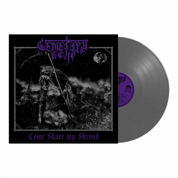 CEMETERY ECHO - Come Share My Shroud / Limited Edition Silver Vinyl LP