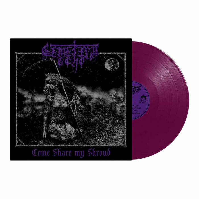 CEMETERY ECHO - Come Share My Shroud / Limited Edition Purple Vinyl LP