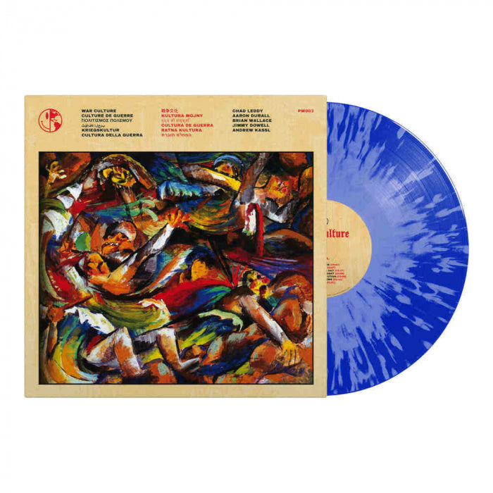 PERFECT WORLD - War Culture / Limited Edition Blue White Splatter Vinyl LP