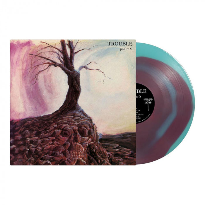 TROUBLE - Psalm 9 / Pink In Blue Vinyl LP