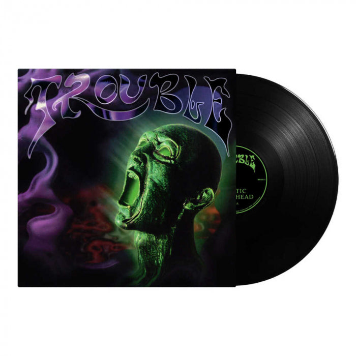 TROUBLE - Plastic Green Head / Black Vinyl LP