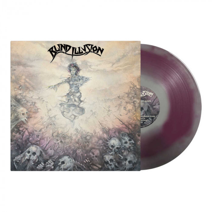 BLIND ILLUSION - Wrath Of The Gods / Silver Purple Merge Vinyl LP