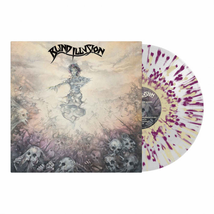 BLIND ILLUSION - Wrath Of The Gods / CLEAR PURPLE BONE SPLATTER Vinyl LP