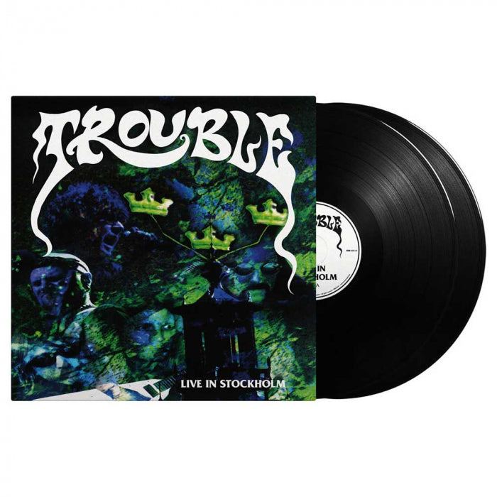 TROUBLE - Live In Stockholm / BLACK Vinyl 2LP