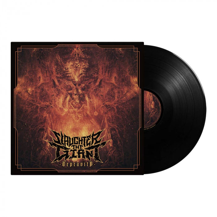 SLAUGHTER THE GIANT - Depravity / BLACK Vinyl LP