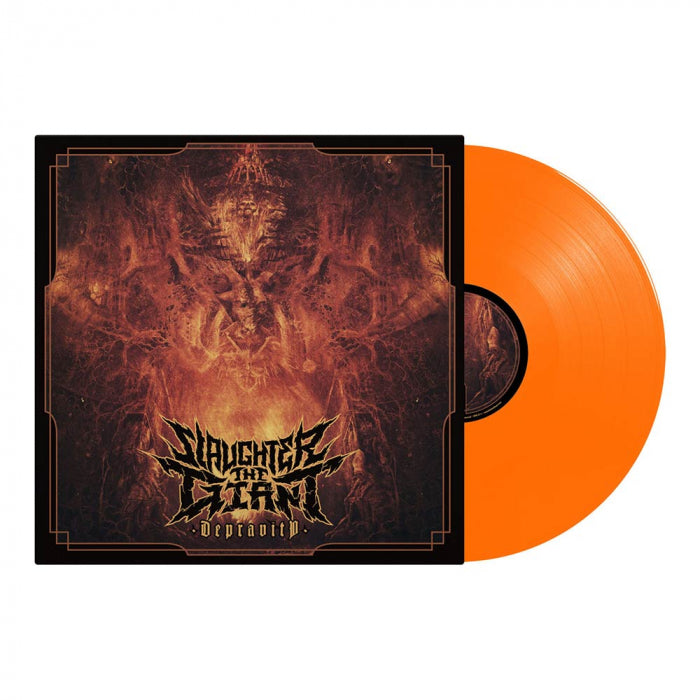 SLAUGHTER THE GIANT - Depravity / LIMITED EDITION ORANGE Vinyl LP