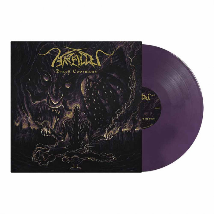 ARALLU - Death Covenant / PURPLE BLACK MARBLE Vinyl LP