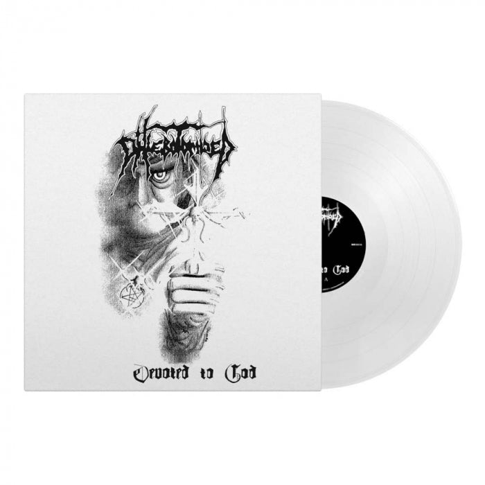 PHLEBOTOMIZED - Devoted To God / WHITE Vinyl LP