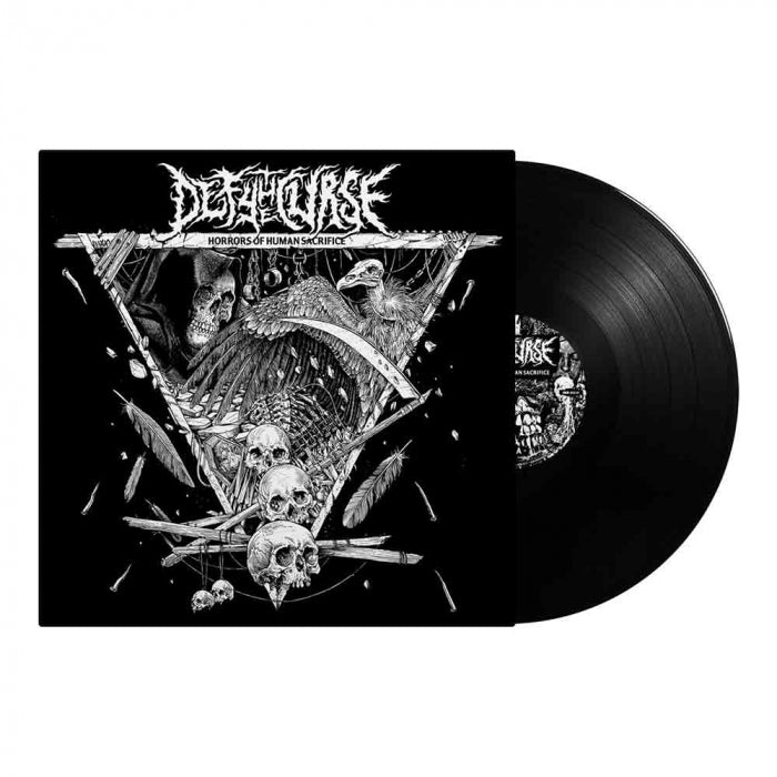 DEFY THE CURSE - Horrors Of Human Sacrifice / Black Vinyl LP
