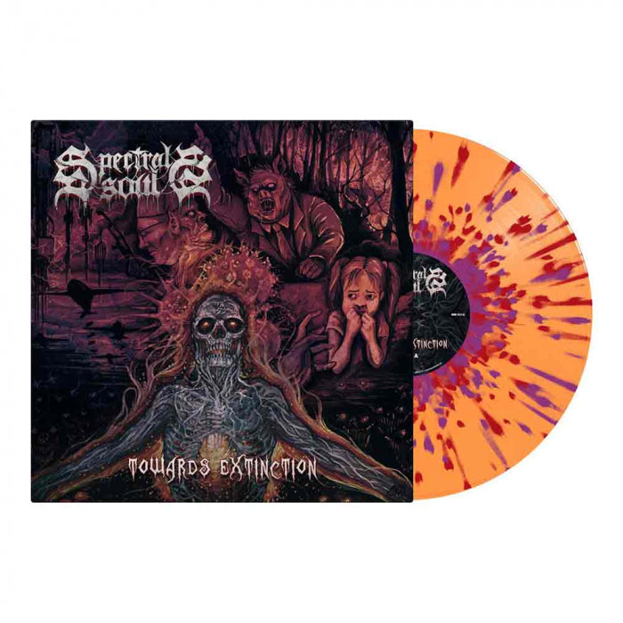 SPECTRAL SOULS - Towards Extinction / Orange SPLATTER Vinyl LP