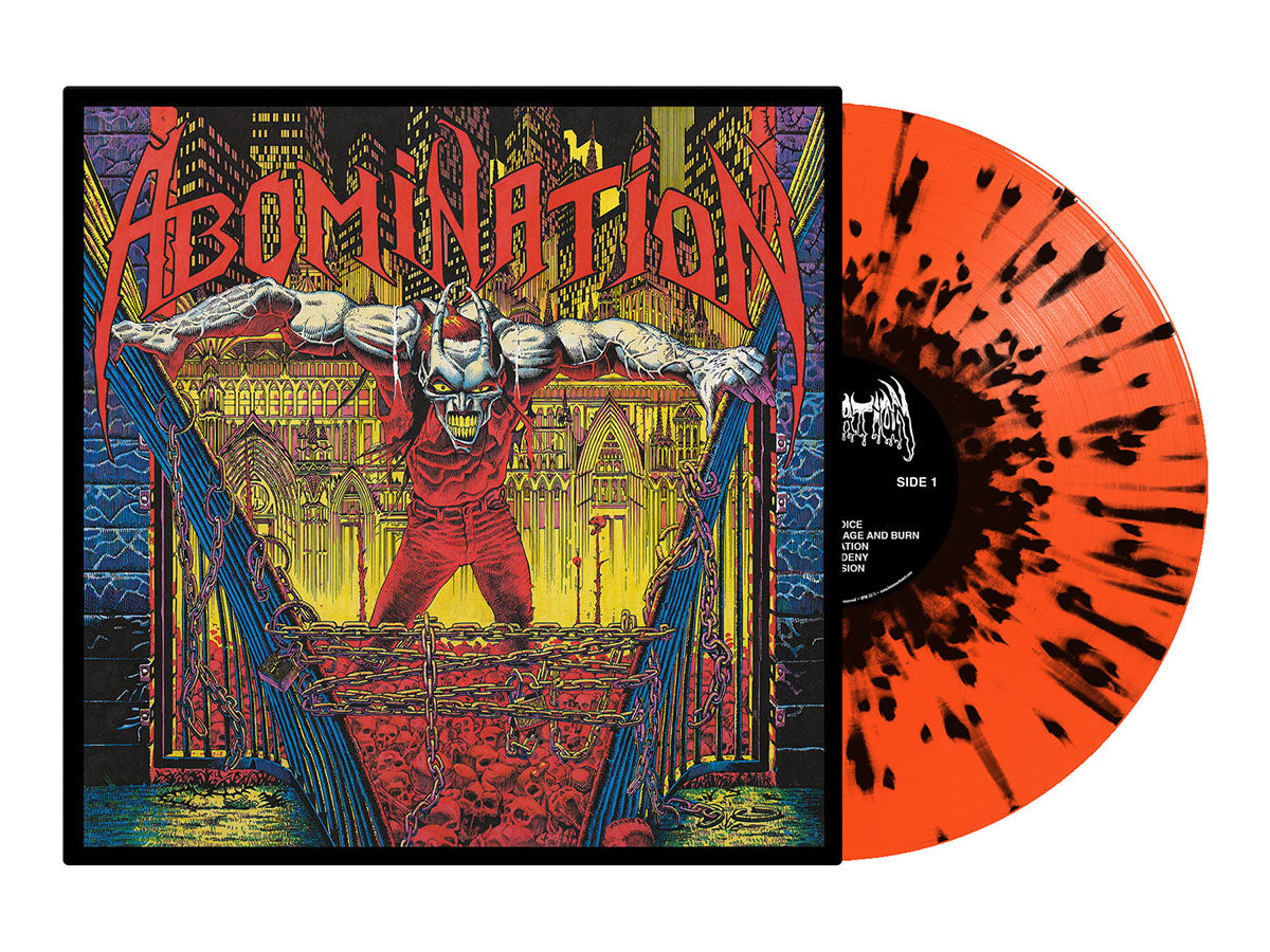Abomination - Abomination / Orangle/Black Splatter Vinyl