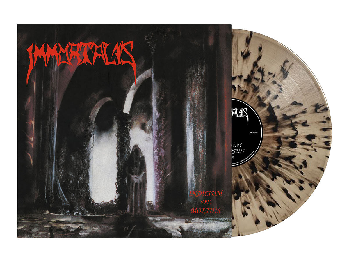 Immortalis - Indicium De Mortuis / Black Smoke/Black Splatter Vinyl LP