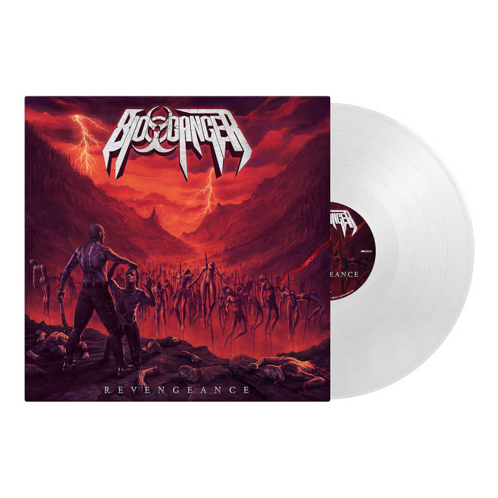 BIO-CANCER - Revengeance / White Vinyl LP