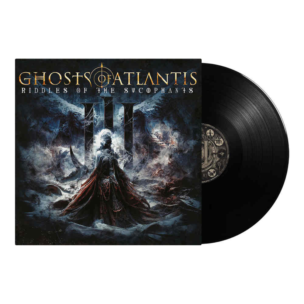 GHOSTS OF ATLANTIS - Riddles of the Sycophants / Black Vinyl LP