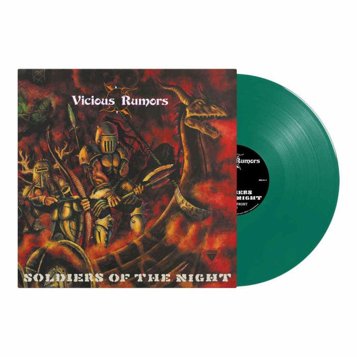 VICIOUS RUMORS - Soldiers of the Night / Green Vinyl LP