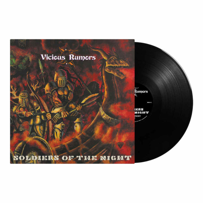 VICIOUS RUMORS - Soldiers of the Night / Black Vinyl LP
