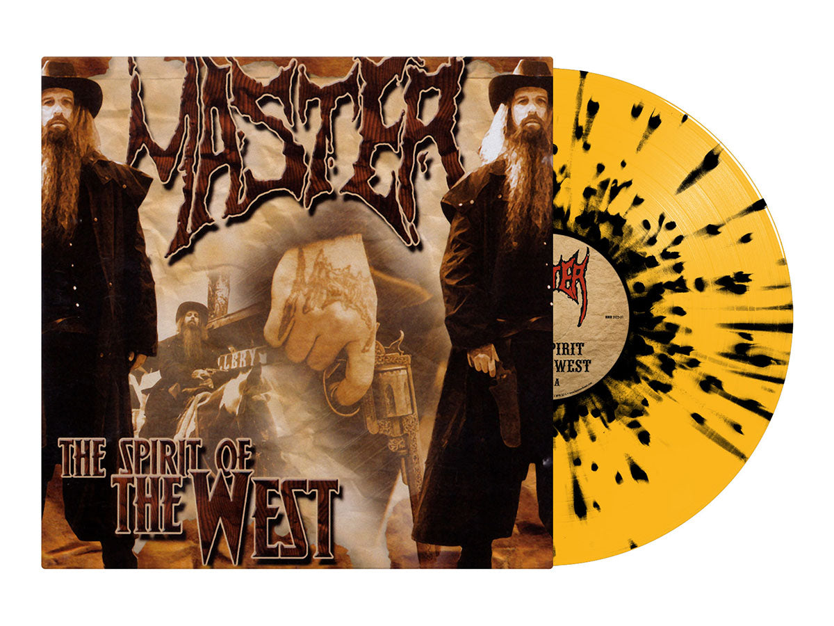 Master - The Spirit of the West / Orange Fire/Black Splatter Vinyl LP