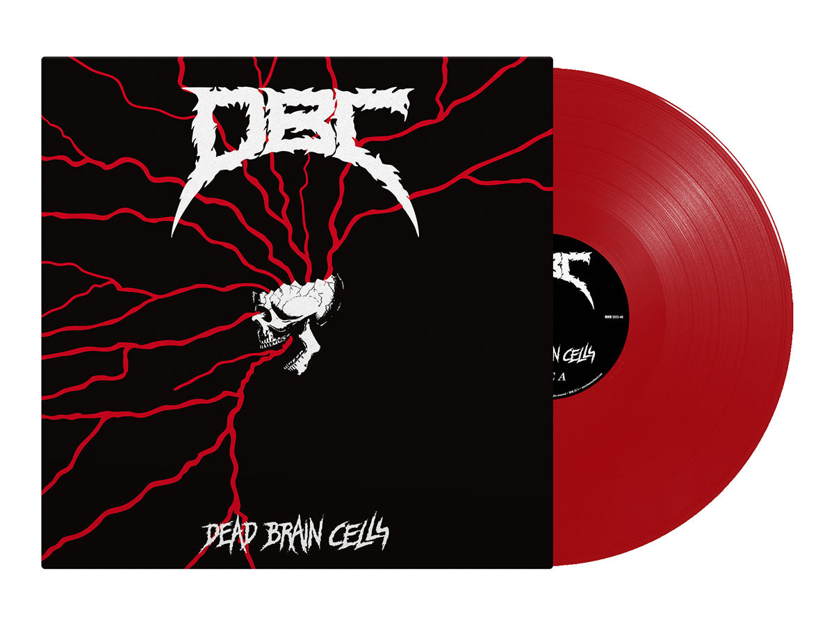 D.B.C. - Dead Brain Cells / Transparent Red Vinyl LP