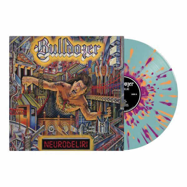 BULLDOZER - Neurodeliri / Blue Purple Orange Splatter Vinyl LP