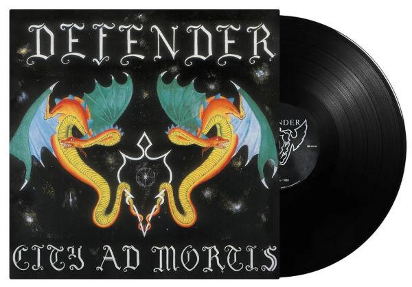DEFENDER - City Ad Mortis / Black Vinyl LP