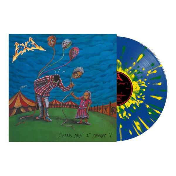 E-X-E - Sicker Than I Thought / Transparent Blue Yellow Green Splatter Vinyl LP