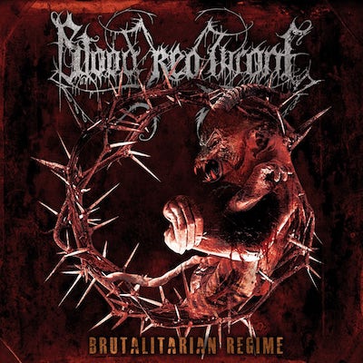 BLOOD RED THRONE - Brutalitarian Regime / Splatter Vinyl LP