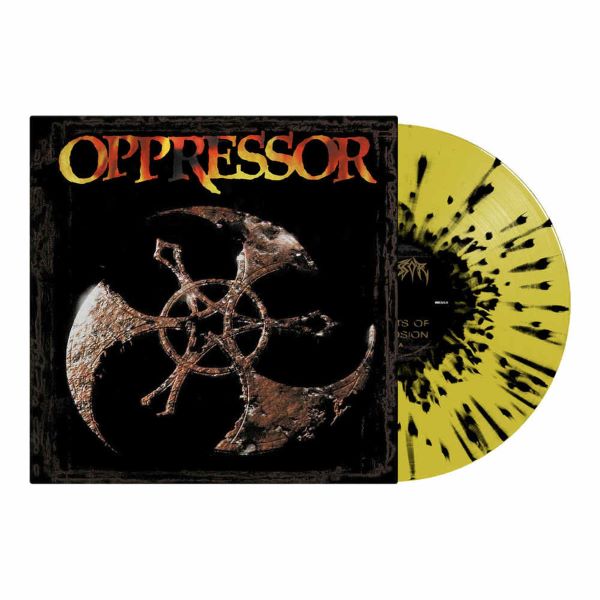 OPPRESSOR - Elements of Corrosion / Yellow Black Splatter Vinyl LP