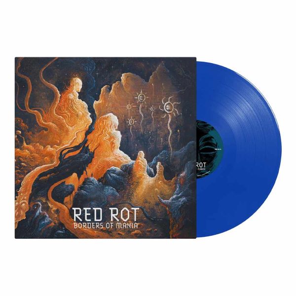 RED ROT - Borders of Mania / Transparent Blue Vinyl LP
