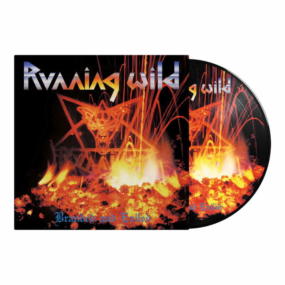 RUNNING WILD - Branded And Exiled / Picture Vinyl  LP