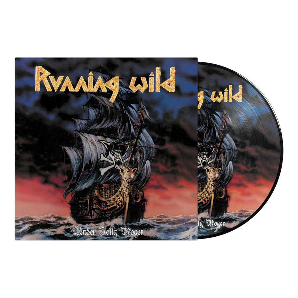 RUNNING WILD - Under Jolly Roger / Picture Vinyl  LP